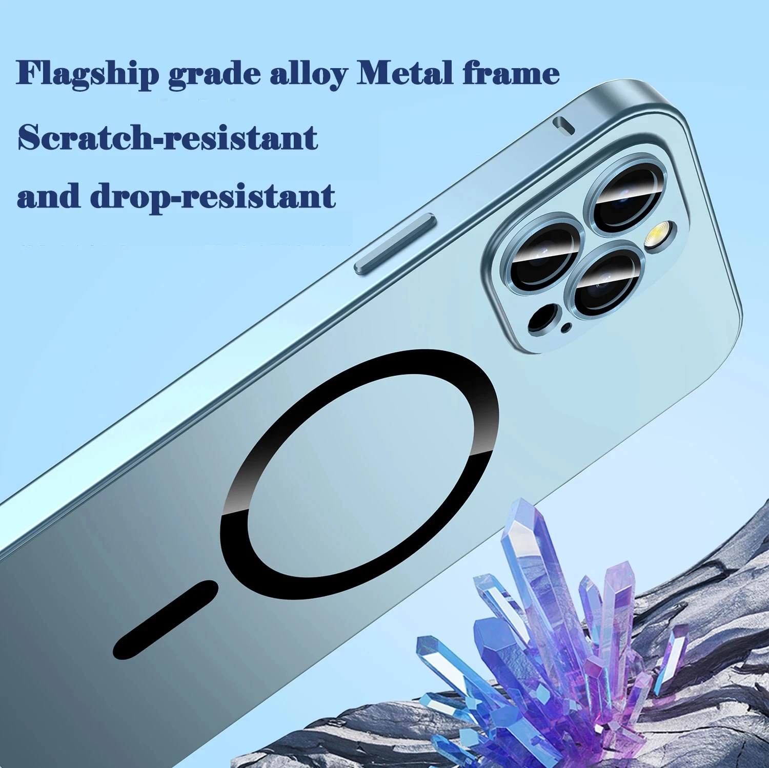 Luxurious Aluminium Magnetic Phone Case For iPhone 12 13 14 15 16 17 Pro  Max Plus 17 Air Lens Glass Protective Metal Phone Cover - AliExpress  202192403