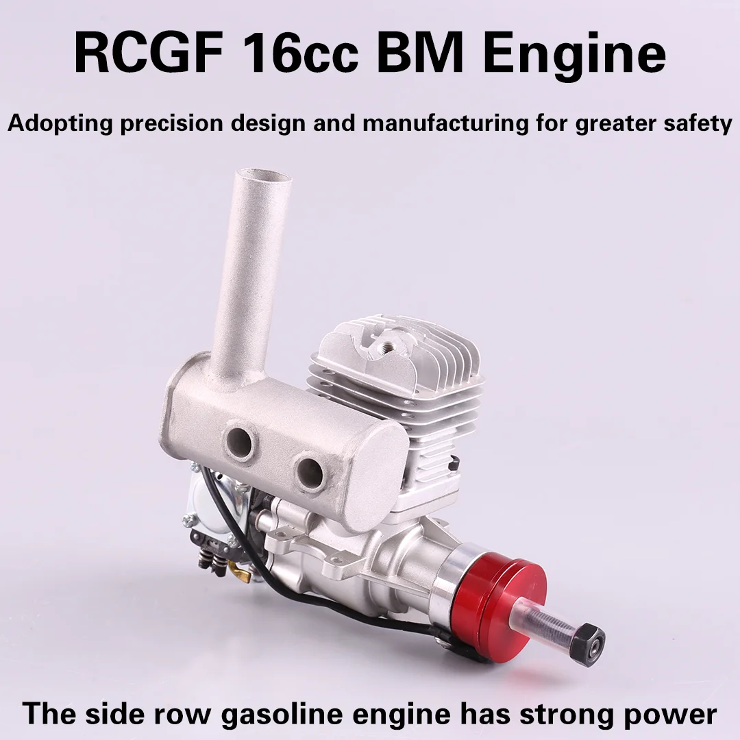 

Модель двигателя Vvrc Rcgf 16cc BM с фиксированным крылом, двигатель самолета, боковая выхлопная система БПЛА