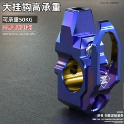 Motorcycle 22MM Handlebar Hook Universal Handlebar Helmet Hook Handle Mirror Mount Hook for Honda Suzuki Yamaha BMW SPIRIT BEAST
