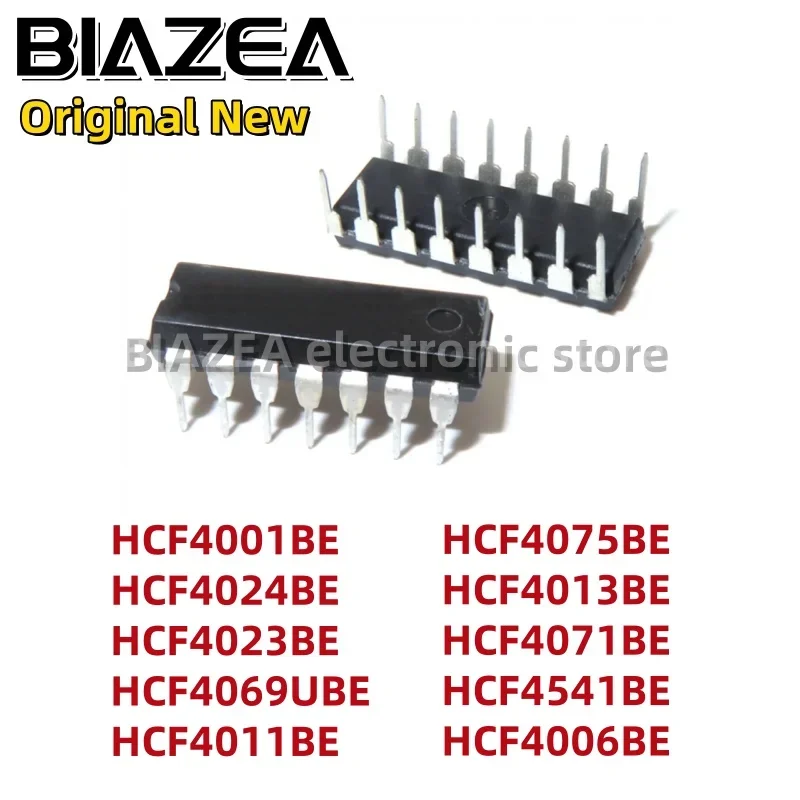 1piece HCF4001BE HCF4024BE HCF4023BE HCF4069UBE HCF4011BE HCF4075BE HCF4013BE HCF4071BE HCF4541BE HCF4006BE DIP14