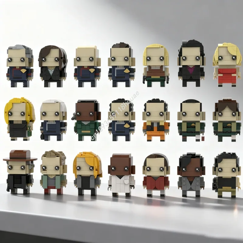 2809pcs MOC Battlestar Galactica Brickheadz Model Building Blocks Christmas Gift Assemble Creative Idea Education Toy Brick