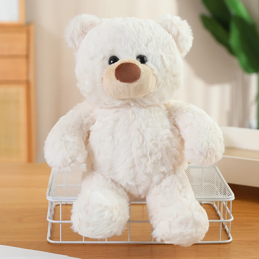 Nieuwe driekleurige berenknuffel voor koppels, teddybeer knuffelpop, schattige kleine berenknuffelpop