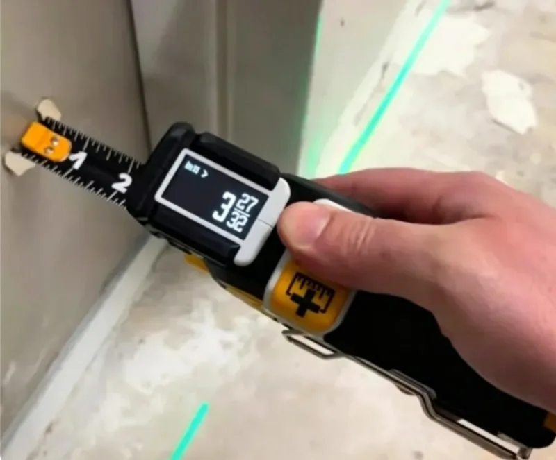 tape measure rangefinder Electronic ruler Measuring instrument Out-door handheld meter Steel