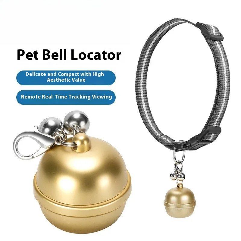 

G15 Bell GPS Tracker IPX7 Waterproof Cat Dog Collar Real-Time BDS/GNSS Anti-Lost Pet Locator 2025 Chip