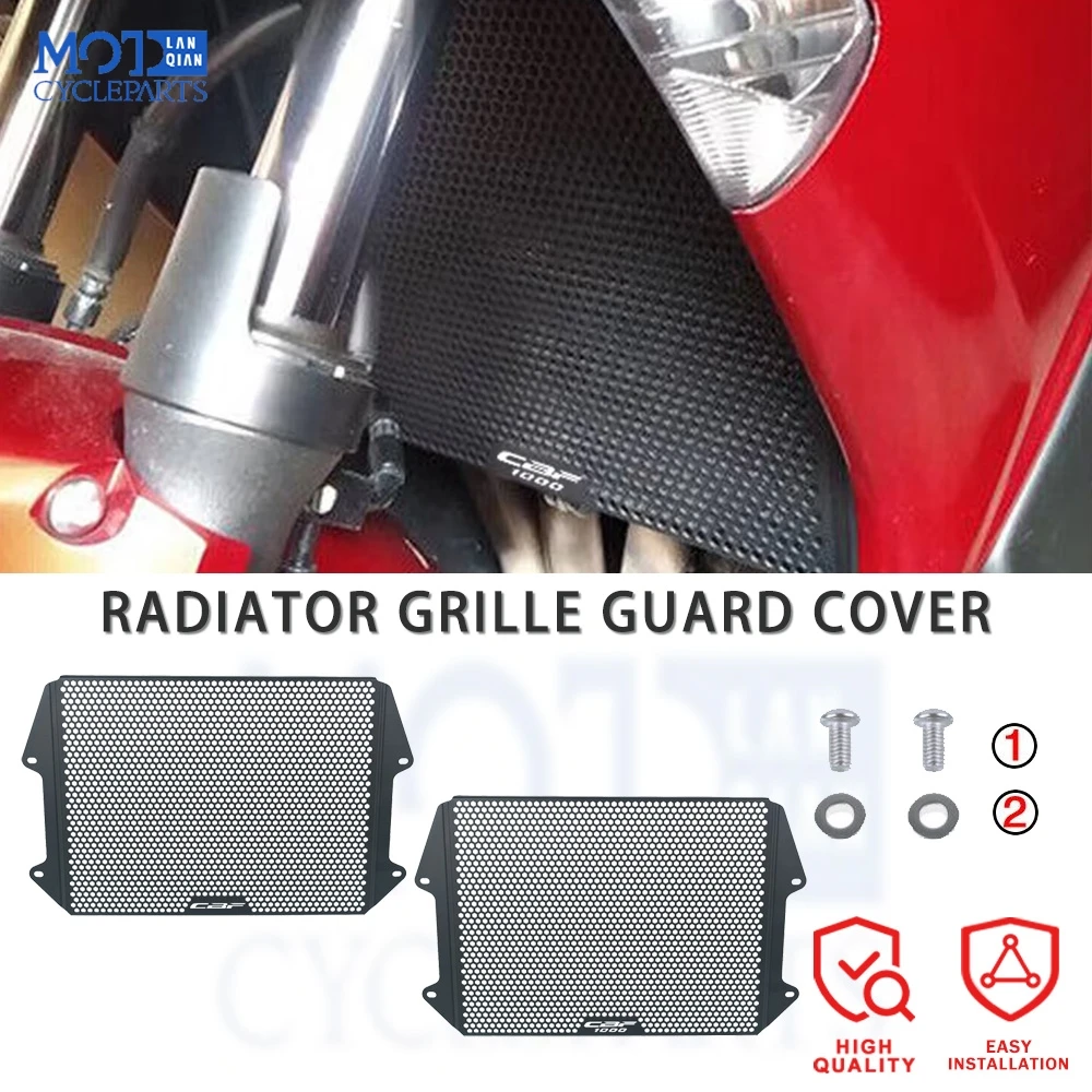 

Motorcycle Accessories For Honda CBF1000FA CBF1000 FA CBF 1000 FA 2011 2012 2013 Aluminum Radiator Guard Grille Cover Protector