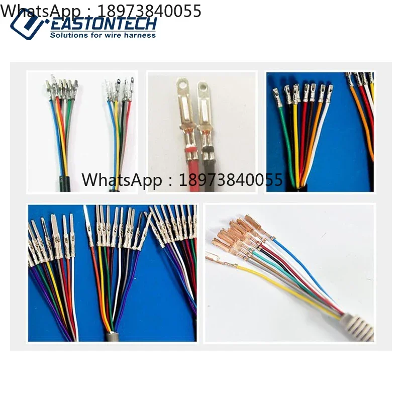 2025 EW-50A Semi-auto Wire Stripping Crimping Machine 1.3T-3T  Terminal Press Machine JST Molex Terminal Crimping Machine