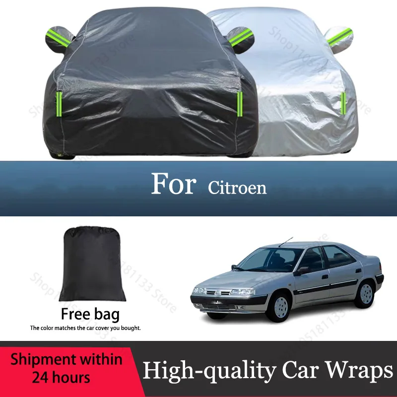Cubierta completa para coche, impermeable, para sol, lluvia, nieve, protección contra el viento, para Citroen Xantia Saxo Evasion E-Mehari DS3 c-triomphe C5