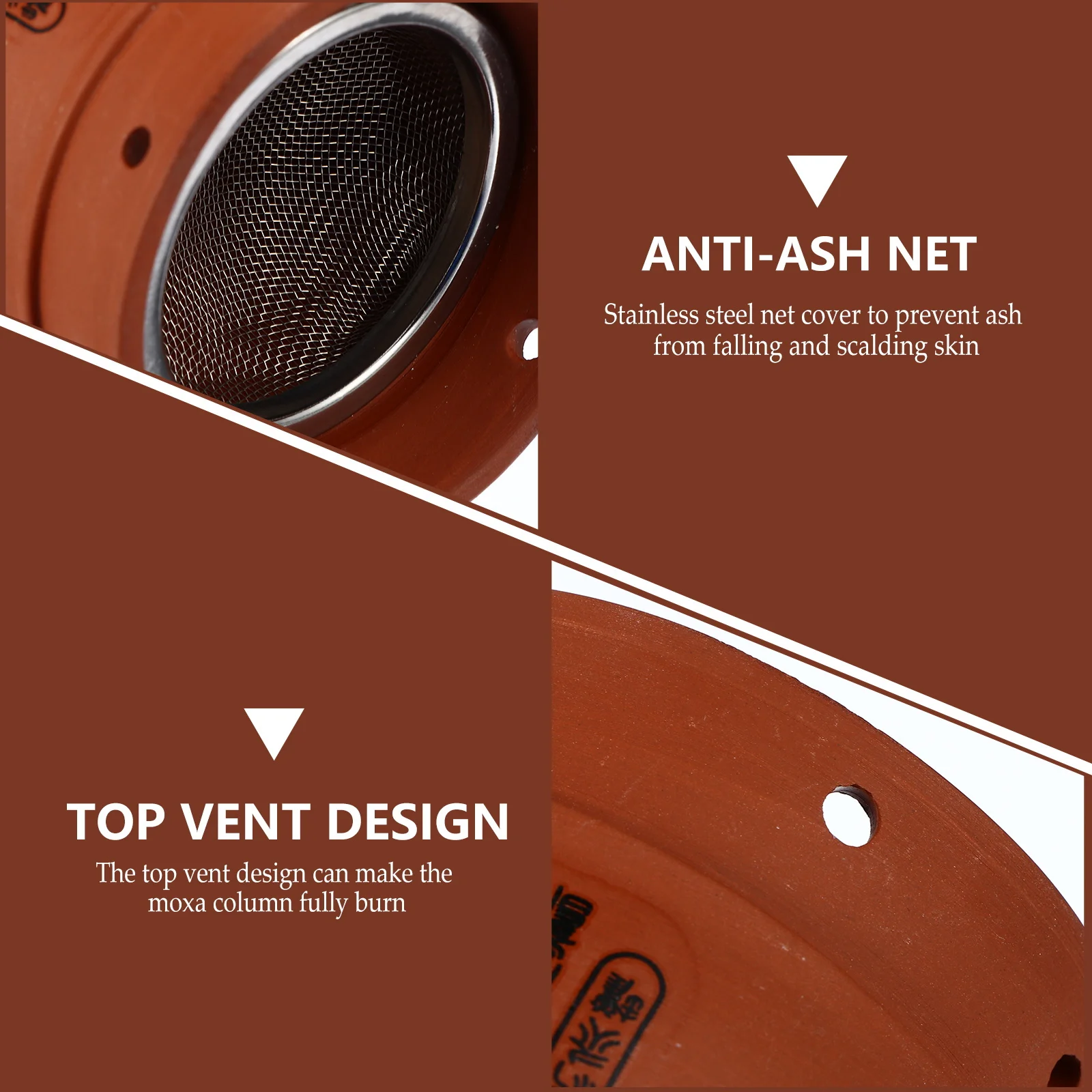 

Moxibustion Pot Porcelain Pot Purple Sand Can Body Care Tool Purple Sand Moxibustion Pot