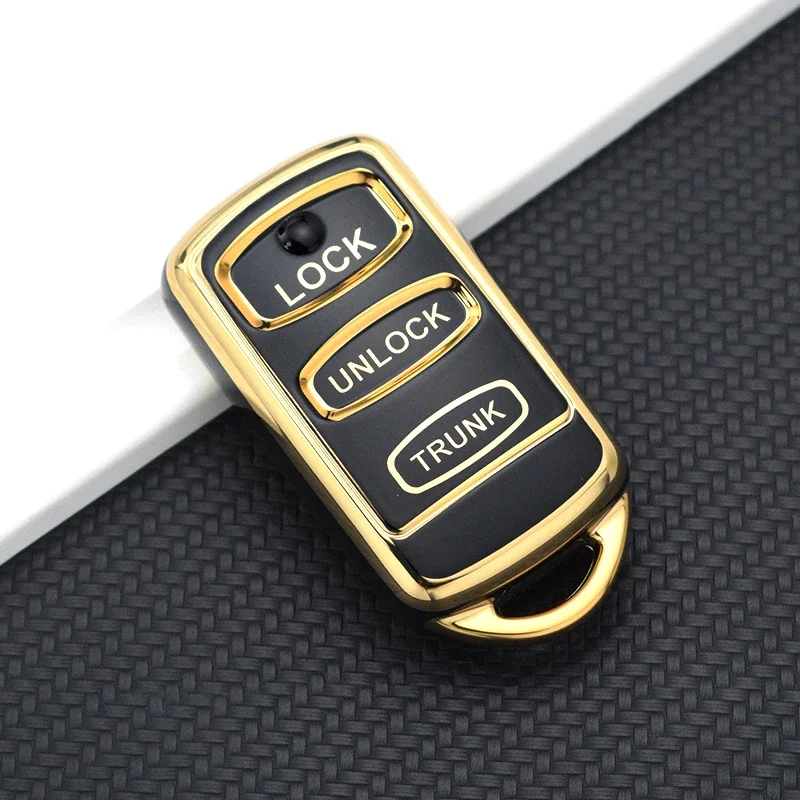 TPU Car Remote Control Key Shell Case Fob Cover per Mitsubishi Pajero V73 Galant Montero Sport Lancer Outlander accessori