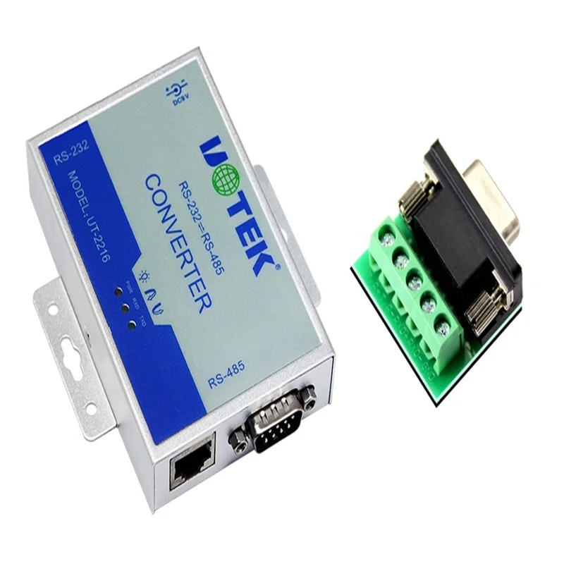 UT-2216 RS-232/RS-485 Interface Converter 600W Surge Lightning protection RS232 to RS485 Active converter 1.2KM