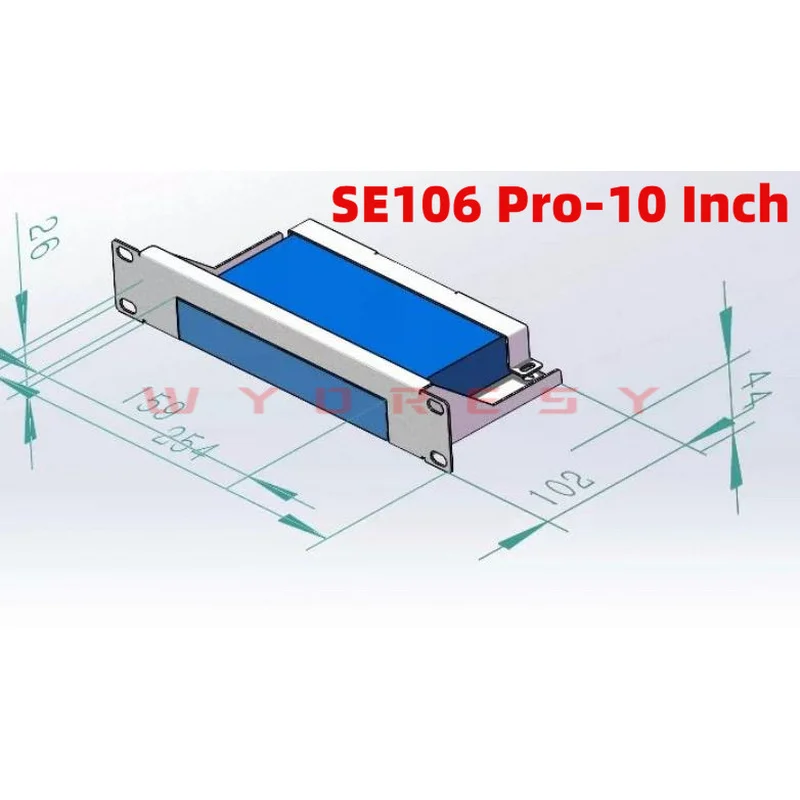 Router Cabinet Mount Bracket For MERCURY（SE106 Pro）10 Inch 19 Inch Accurate pre-punched holes align perfectly with device mounti