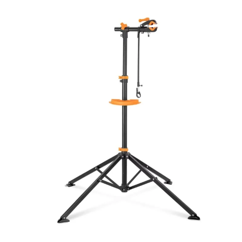 

Professional Adjustable Bicycle Repair Stand with 360 ° Swivel Clamp and Foldable 4-Leg Base