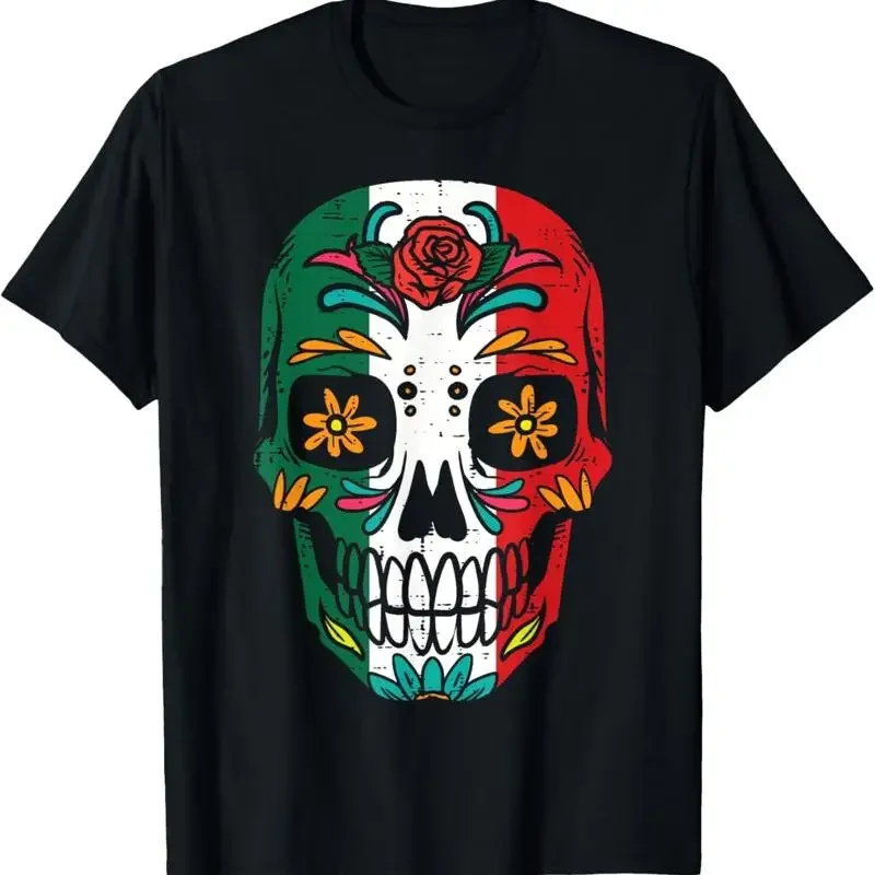 Mexican Independence Day Sugar Skull Mexico T Shirt
