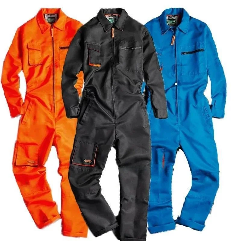 Overall Coverall Auto Repair Clothes Car 4S Store Overalls Men's Work Uniforms Protective Clothing Spring Season Sport Scene