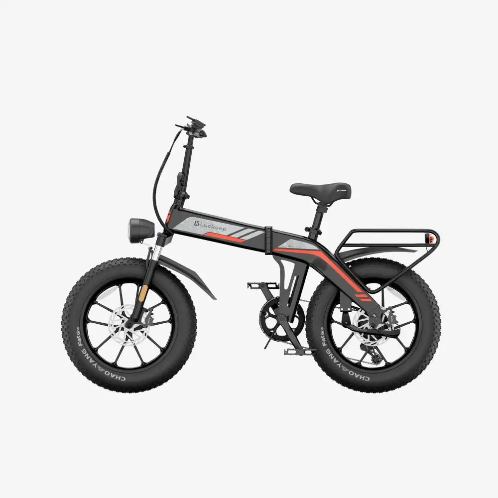 LUCKEEP X1 20" Folding Electric Bike 750W(1400W Peak) Motor 48V 15Ah Battery