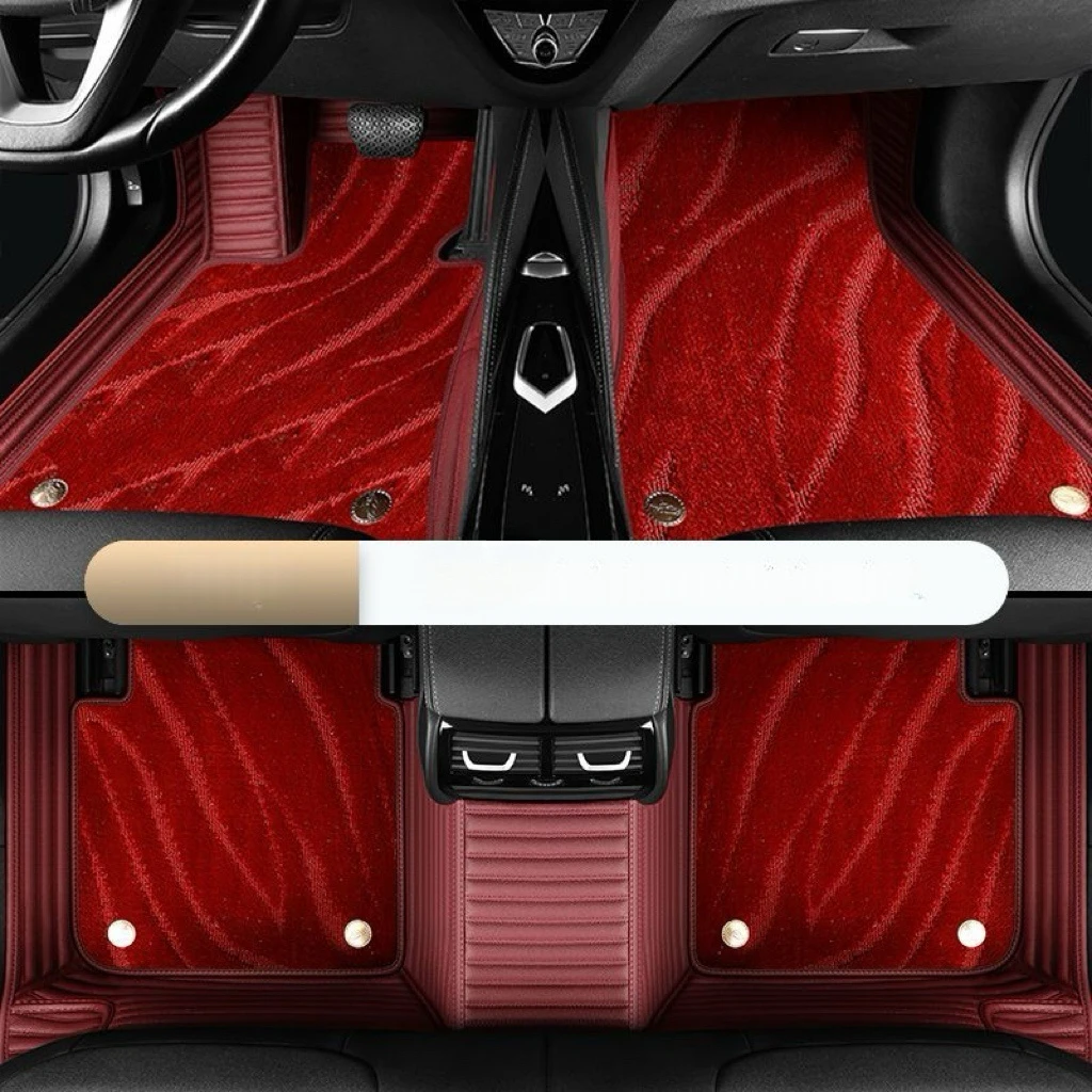 

Premium Custom Carpet Car Floor Mat None slip and Wear-resistant XPE Leather Car Floor Mat