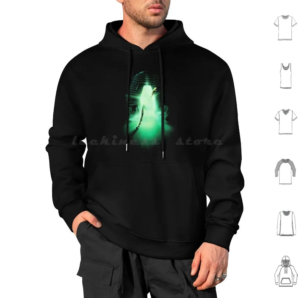 The Fly Hoodie cotton Long Sleeve Fly Cronenberg Jeff Goldblum Geena Davis Telepod Halloween