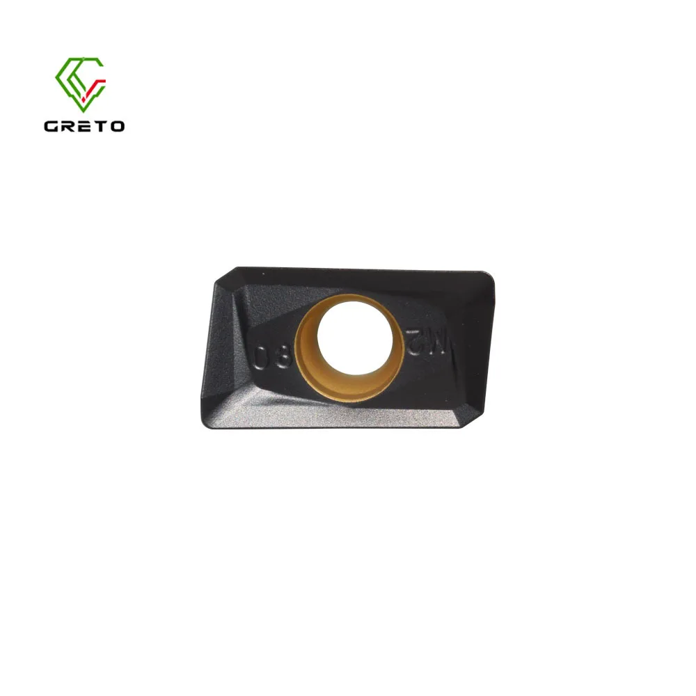 

GRETO APMT160408PDER-M2 GT4202 GT4204 GK3152 Металлические инструменты из цементированного карбида с ЧПУ для фрезы APMT 160408 PDER-M2