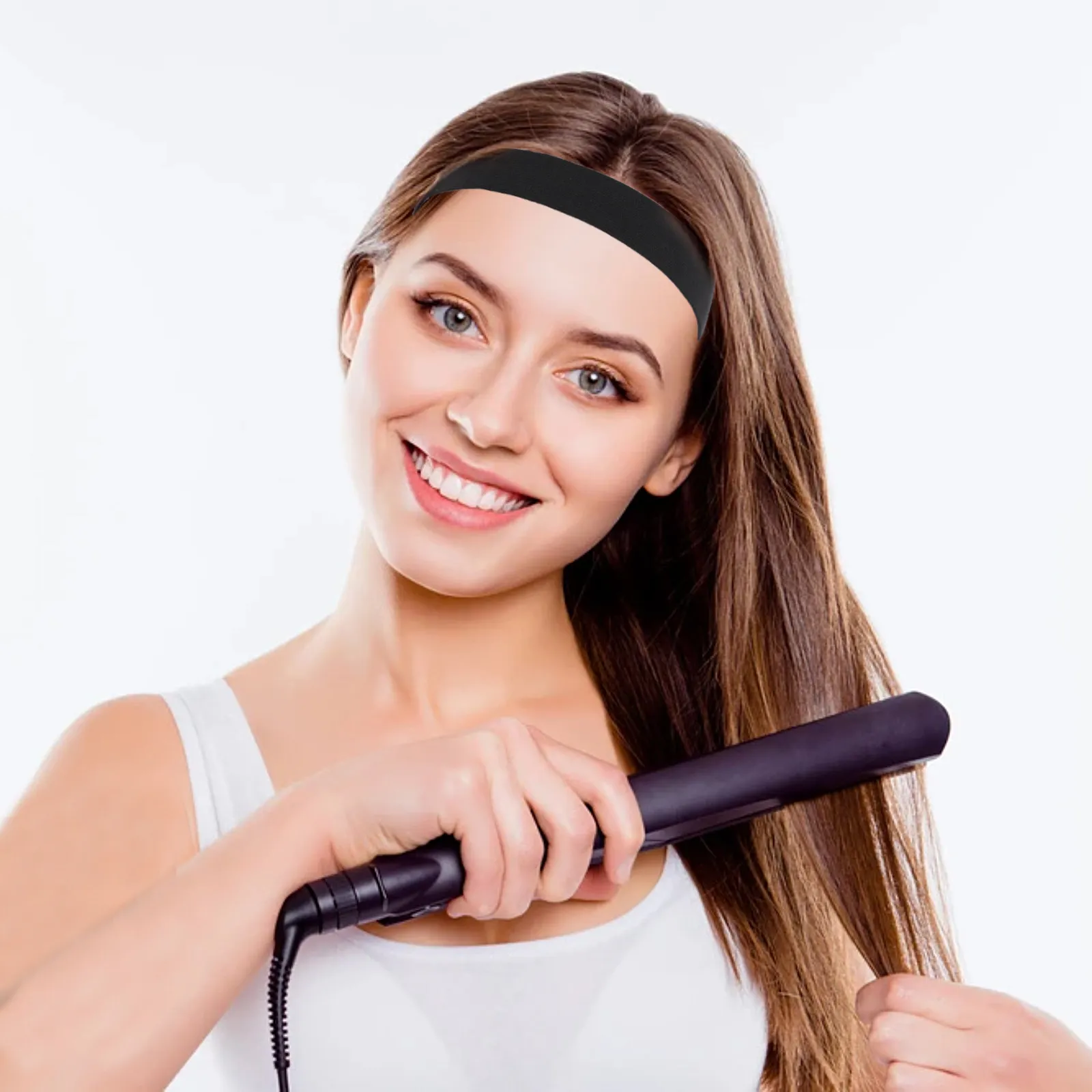 

3Pcs Elastic Wigs Band Adjustable Thin Lightweight Fixing Bands Hold Wigs Secure Natural Look Hair Accessories