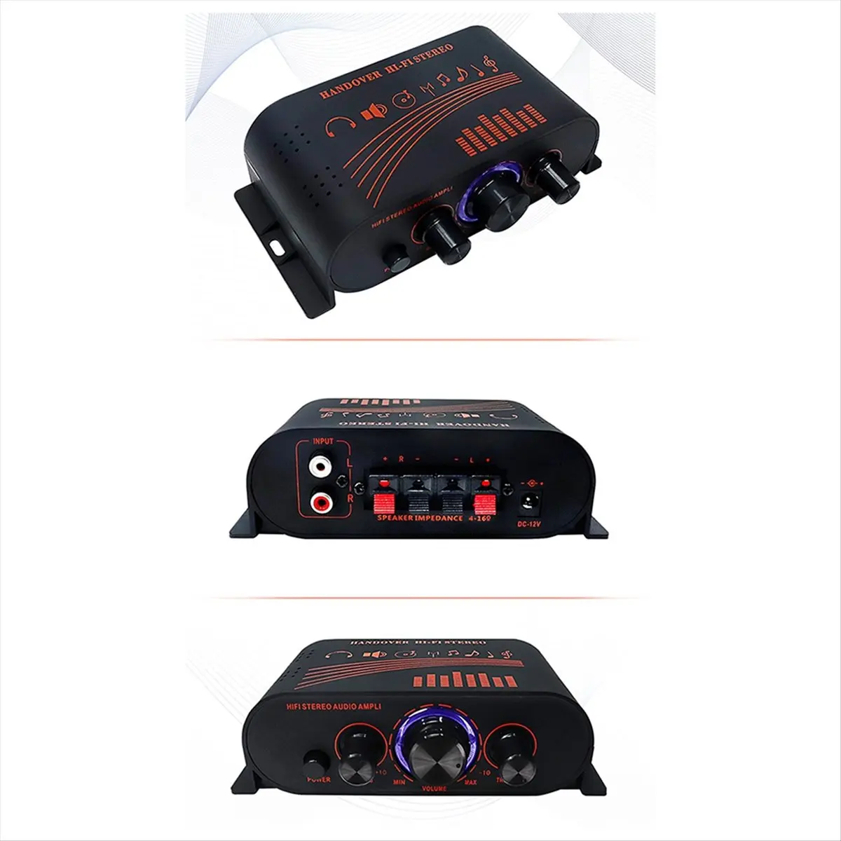 BIGSALE-AK170 Compact Size Audio Power Amplifier Portable Sound Amplifier for Car and Home Speaker Amp