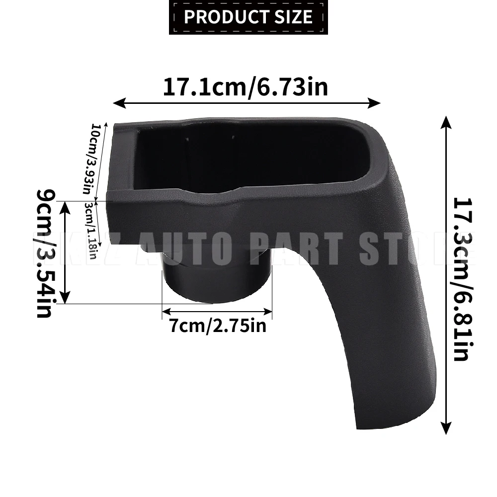 Centre Console Rear Cup Holder Coin Tray 13205090 460029937 for Opel Vauxhall Corsa D MK3 2006-2014 1 Pc New - view 2