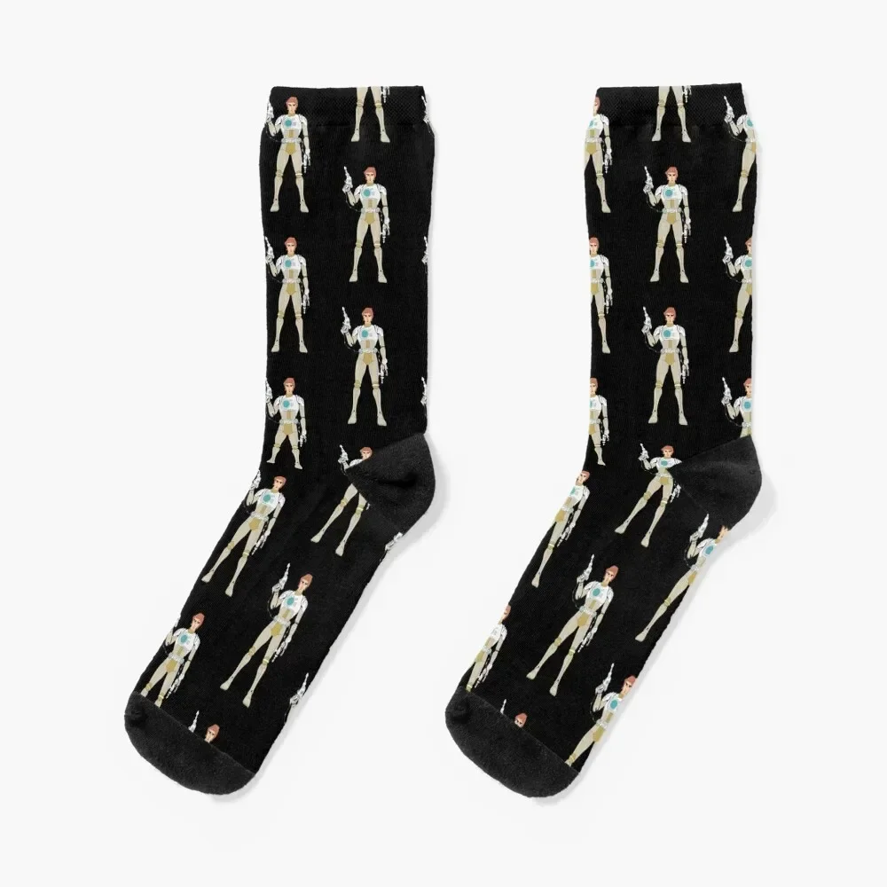 

Capitaine Flam (Captain Future) Socks gifts christmas gifts fashionable Soccer Men's Socks Luxury Women's