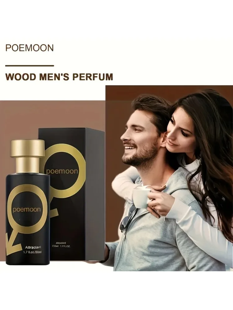 Men's woody fragrance, long-lasting scent, elegant woody notes, natural and fresh cologne, suitable for everyday wear and dates, men's gift perfume.