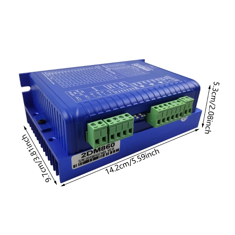 Digitale Microstep Driver 2DM860 Stappenmotorcontroller Motorbesturingssysteem