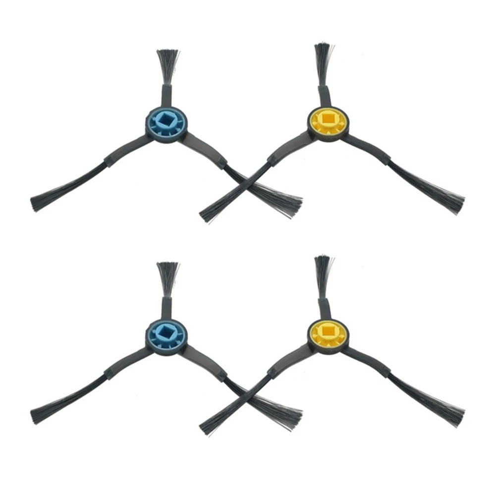 4pcs Side Brushes For NER600 Turbo Brushes Robot Vacuum Cleaner Spare Replacement Accessories Side Brushes Floor Cleaning