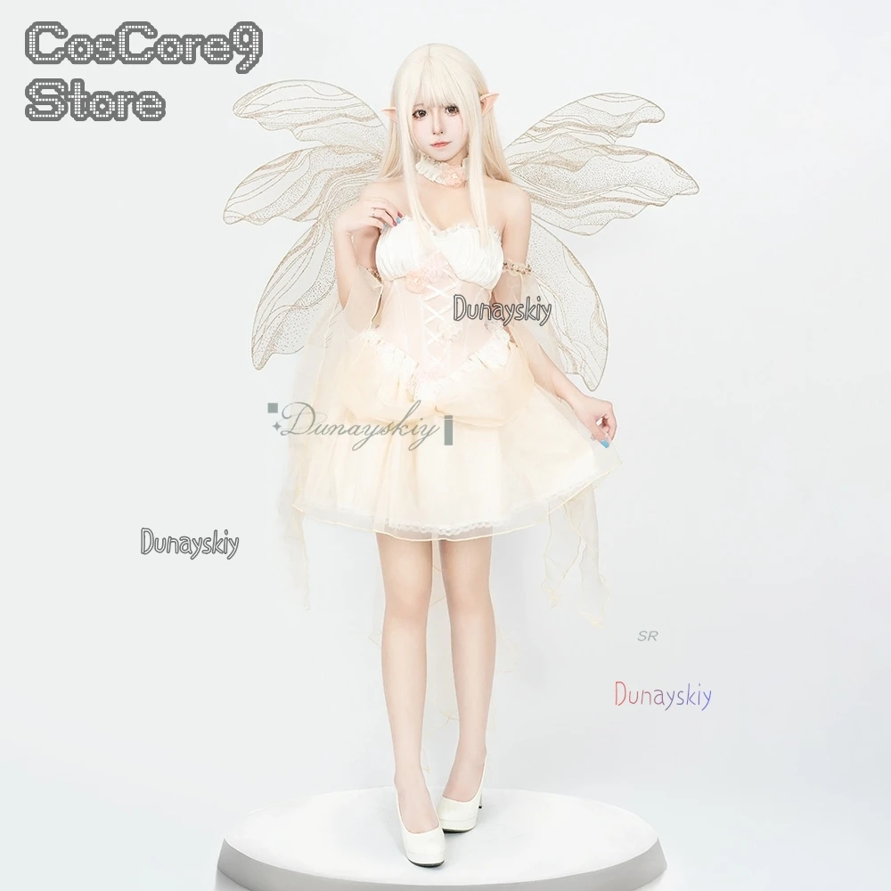 

Fairy Role-playing Dress Stage Dance disfraz Halloween Women's Cute Fashion Puffy Skirt Halloween Party Outfit Carnival