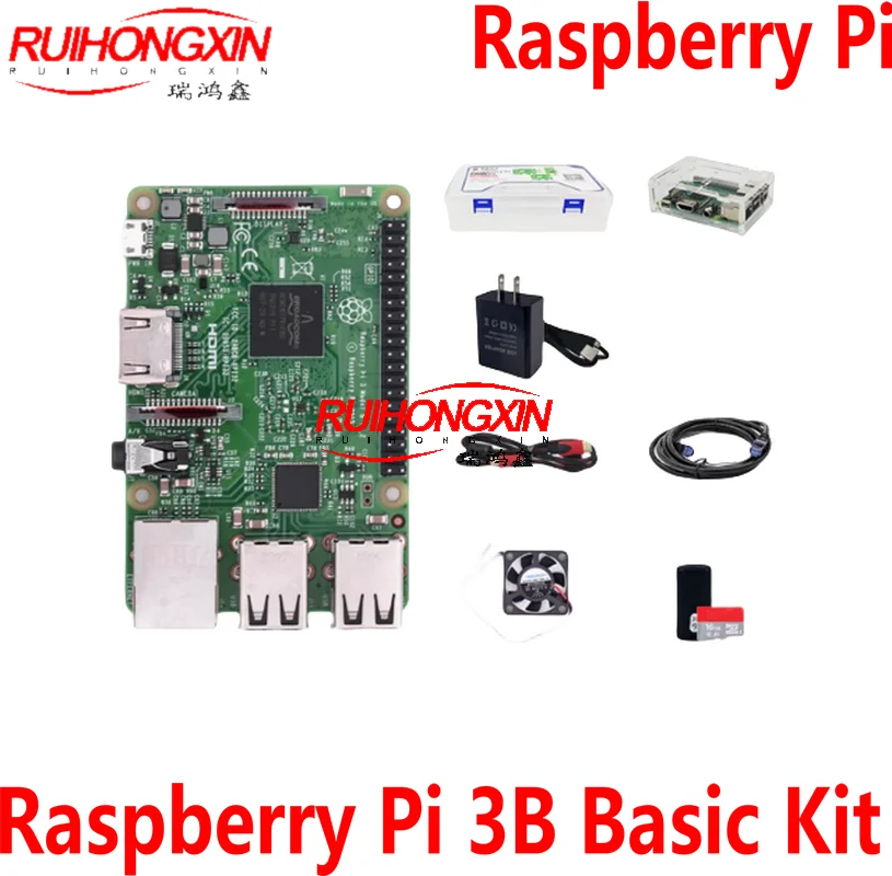 

Raspberry Pi 3B Development Board 3rd Generation Basic Kit