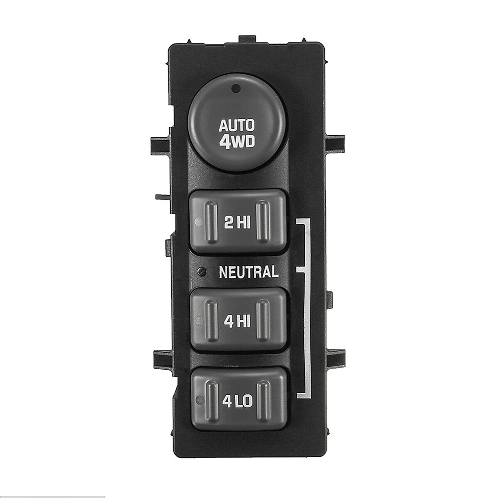4WD 4x4 Transfer Case Button 4 Wheel Drive Control Switch for Chevrolet Silverado Suburban Tahoe GMC Sierra Yukon 15709327