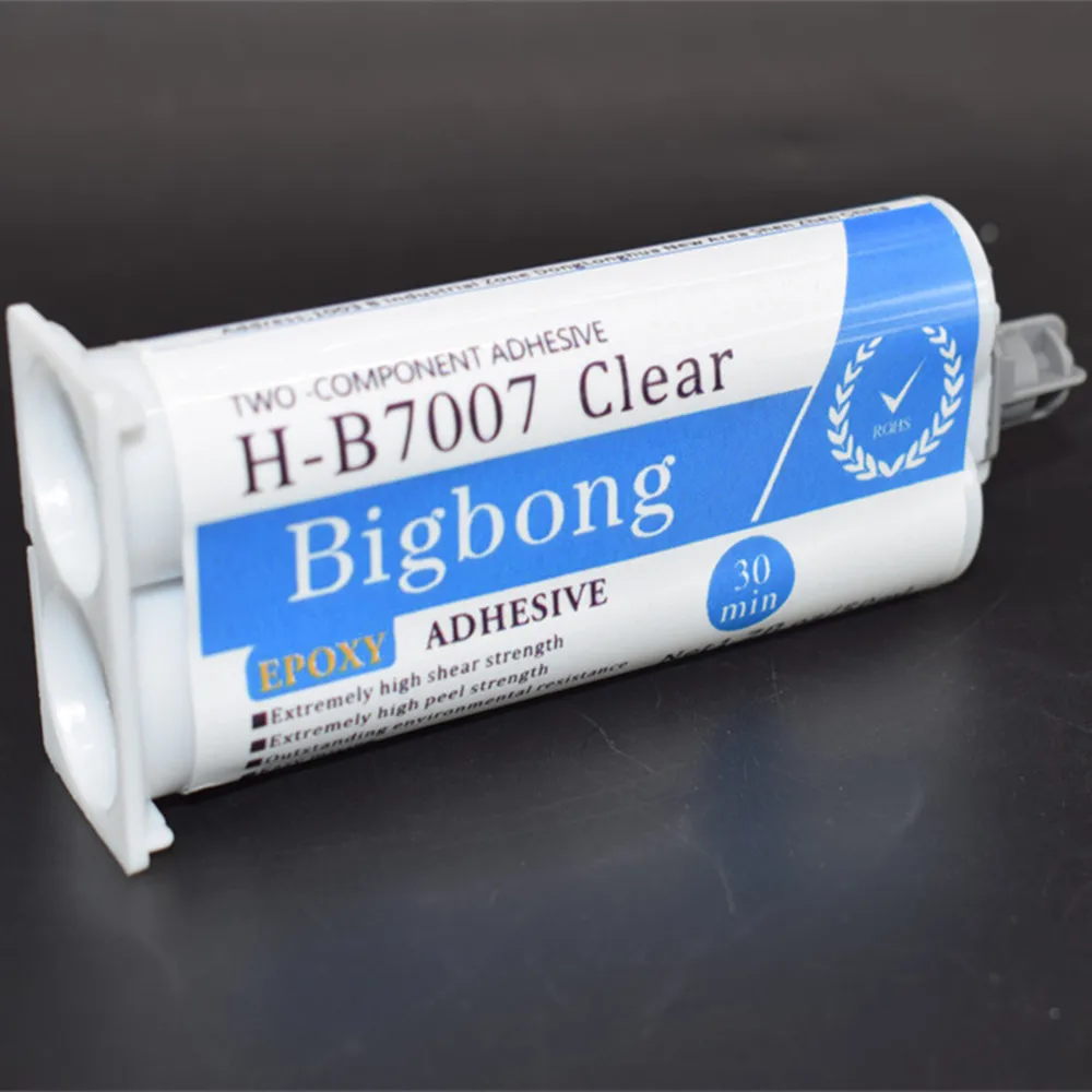 

20pcs 1:1 Clear Adhesives 50ml Epoxy Resin AB Glues Set for Bond Metal Glass Plastics Alloy Cardboard Wood Ceramic Stone Marble