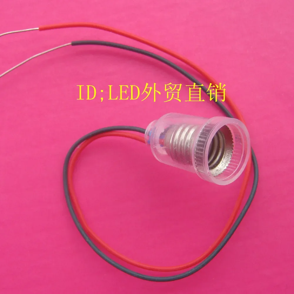 

E10 screw type lamp holder with 23011 line small a bulb physics teaching spot test 2025-02