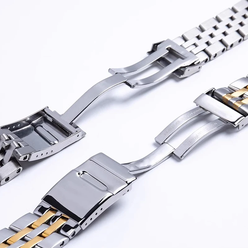 316L Stainless Steel Watchband 20mm 22mm 24mm Bracelet For Breitling Watch Strap for AVENGER NAVITIMER SUPEROCEAN Belt