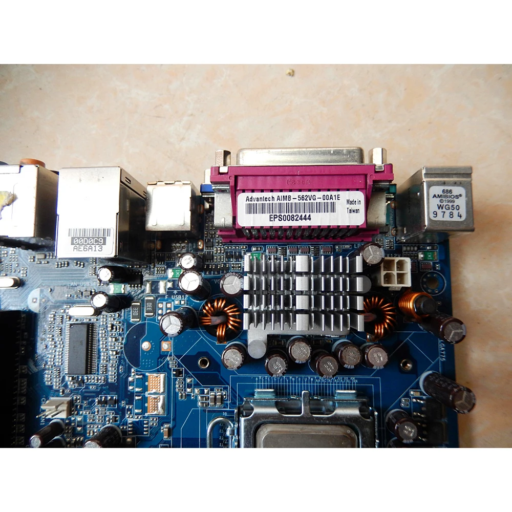 Working Desktop Motherboard For MicroATX AIMB-562VG-00A1E VGA System Board Fully Tested