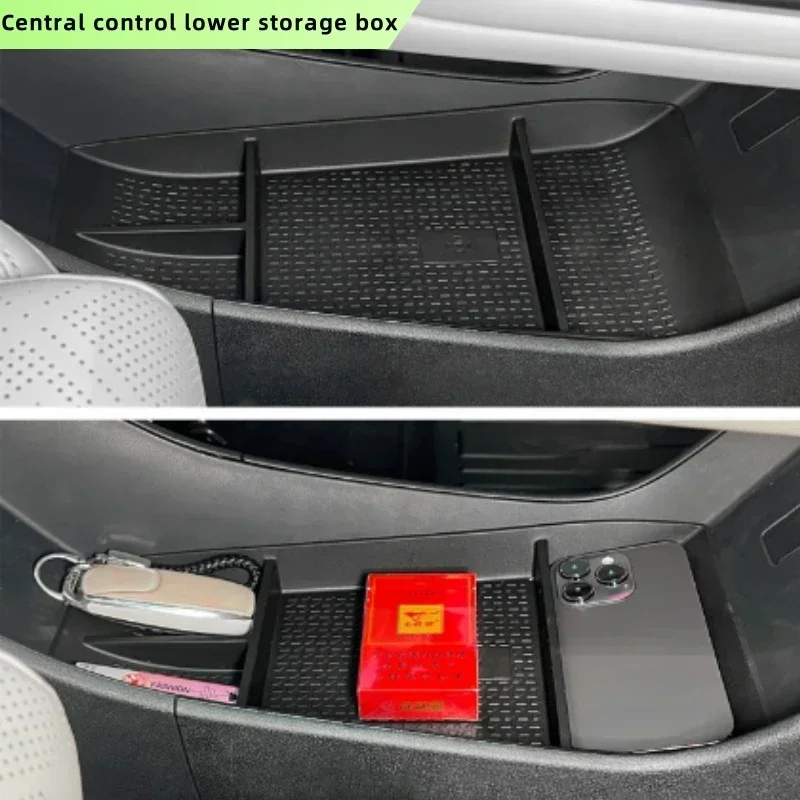 For BYD Yuan Pro Yuan UP EV 2024 2025 Car Styling Armrest Box Storage Box Center Control Lower Storage Box Auto Accessories Hot