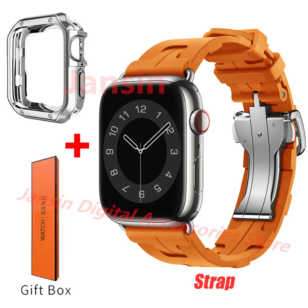 Kilim Single Tour Straop For Apple Watch 46/42mm Ultra 3 49mm Silicone Bracelet Iwatch 10 11 9 8 7 44/45mm SE 321 38/40mm Correa
