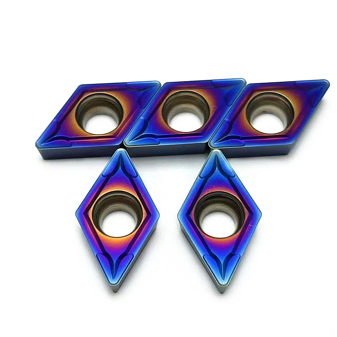 Nano blue DCMT11T304 DCMT11T308 Carbide insert Internal Turning Tool high quality Turning insert Steel processing CNC Lathe tool