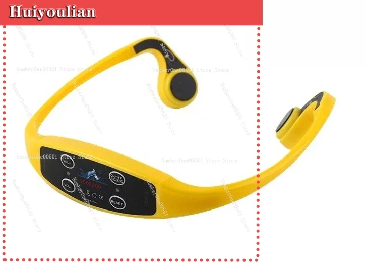 907-BJ Bone Conduction Swimming Headphones 2025 New Waterproof for Professional Swim Training