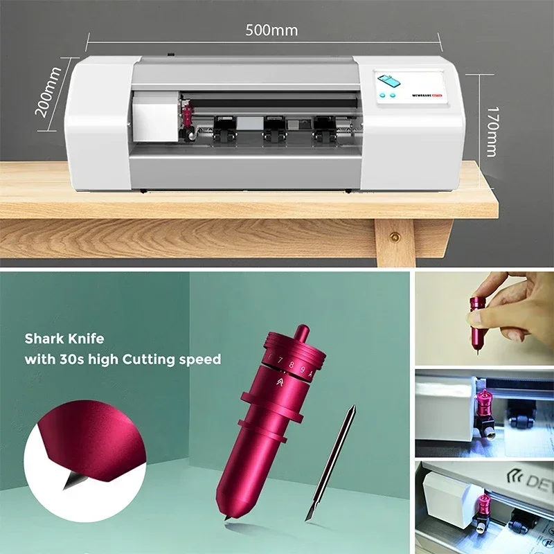 Portable smartphone cell phone cutting screen protector back film making machine Hot sales