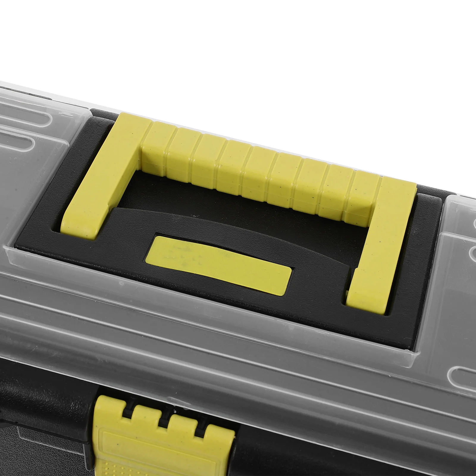 

Portable Tool Box Heavy Duty Large Toolbox Case Household Organizer Plastic ABS Material Removable Tray Safe Storage Tool