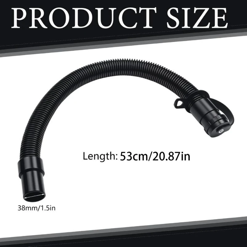 652f Hochleistungskautschuk -Abflussschlauch Schnellanschließender Entwässerungsrohr -Rohrboden -Schrubben -Saugschlauch oder 3