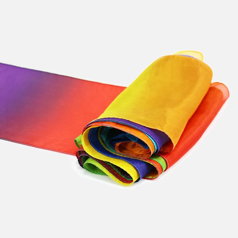 Waterfall scarf Silk scarf blossom Twenty-second floor 10meters 20 meters magic tricks Stage  Magician props