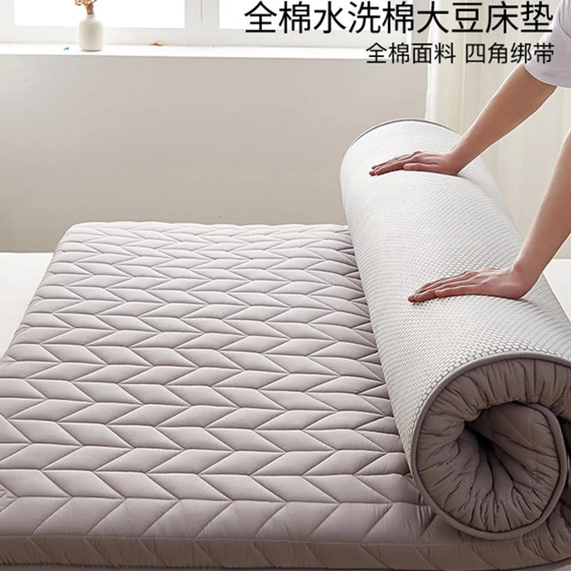 All cotton washed cotton soybean mattress soft pad home tatami mat mattress dormitory students make the mattress individually