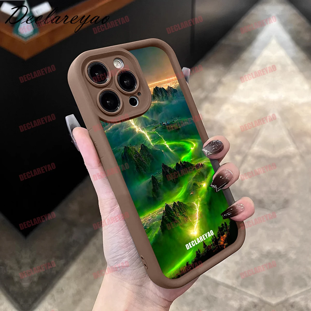 DECLAREYAO ماتي بولي يوريثان لينة خفيفة سليم حالات لسامسونج غالاكسي A06 J8 A56 M51 F15 A01 Prime نوت 20 M30S A يغطي حافظة للصدمات