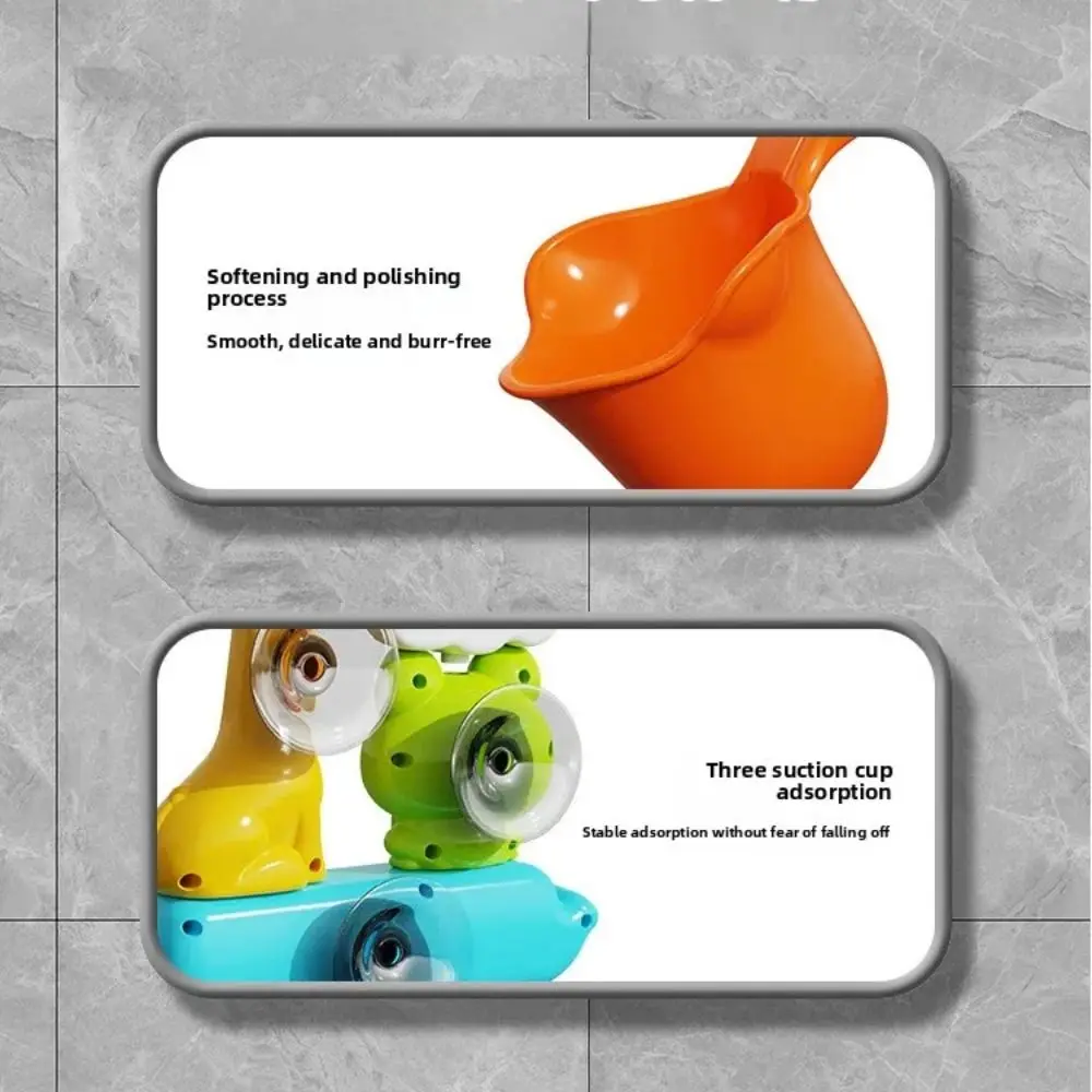 Ventouse grenouille roaming douche jouets extérieur universel éducatif roue à eau eau ABS jeu sensoriel océan bain jouets piscine amusante