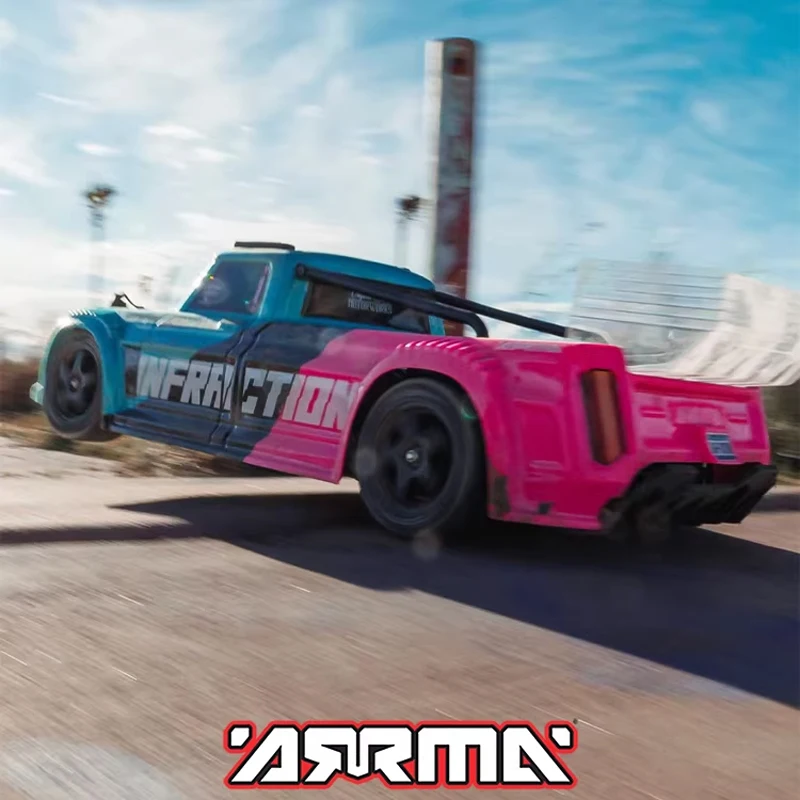 

ARRMA Cross Border V4 INFRACTION 1/8 4WD RC-машинка, имитационная модель, радиоуправляемая, электрическая, бесщеточная, для уличных и плоских трасс, спортивный автомобиль