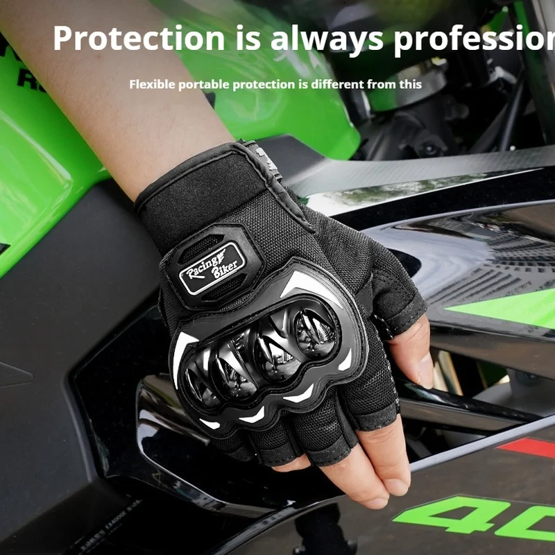 

Gloves For Men And Women Riding Motorcycles Motorcycles Off-Road In Summer Half Or Full Finger Breathable Anti Drop Touch Screen