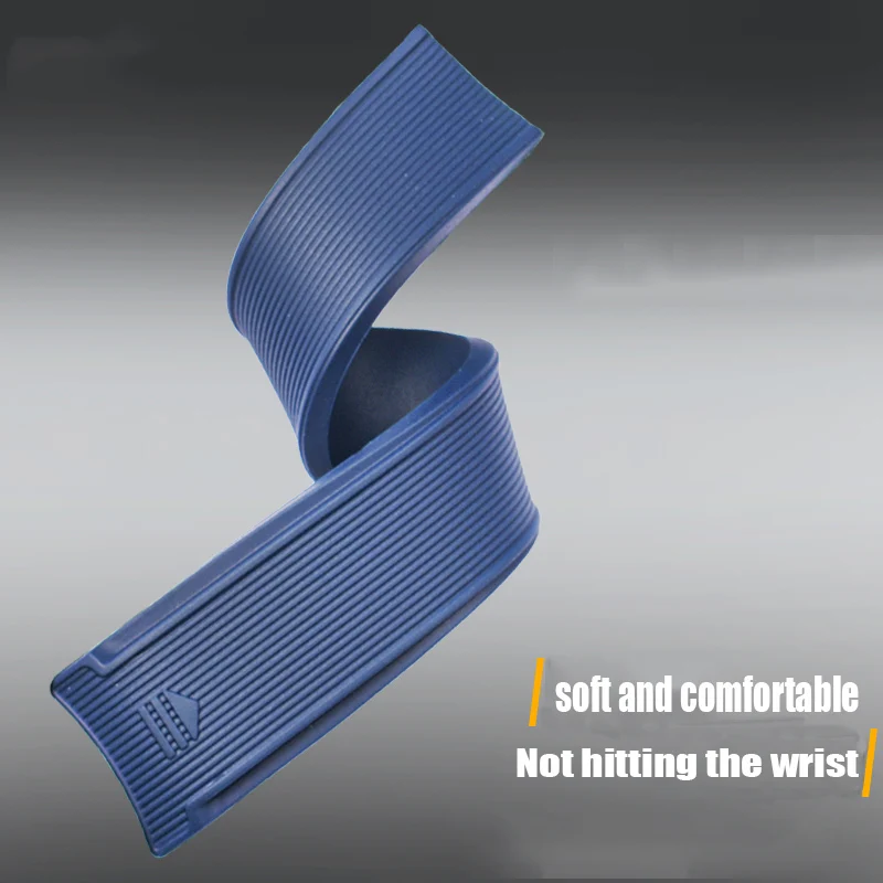 حزام من السيليكون المطاطي للرجال ، حزام الساعات ، اكسسوارات الساعات ، سوار ، تاغ هوير ، كاريرا ، AQUARACER 300 ، WAY201A ، WAY211C ، WAY111A ، 22 مللي متر